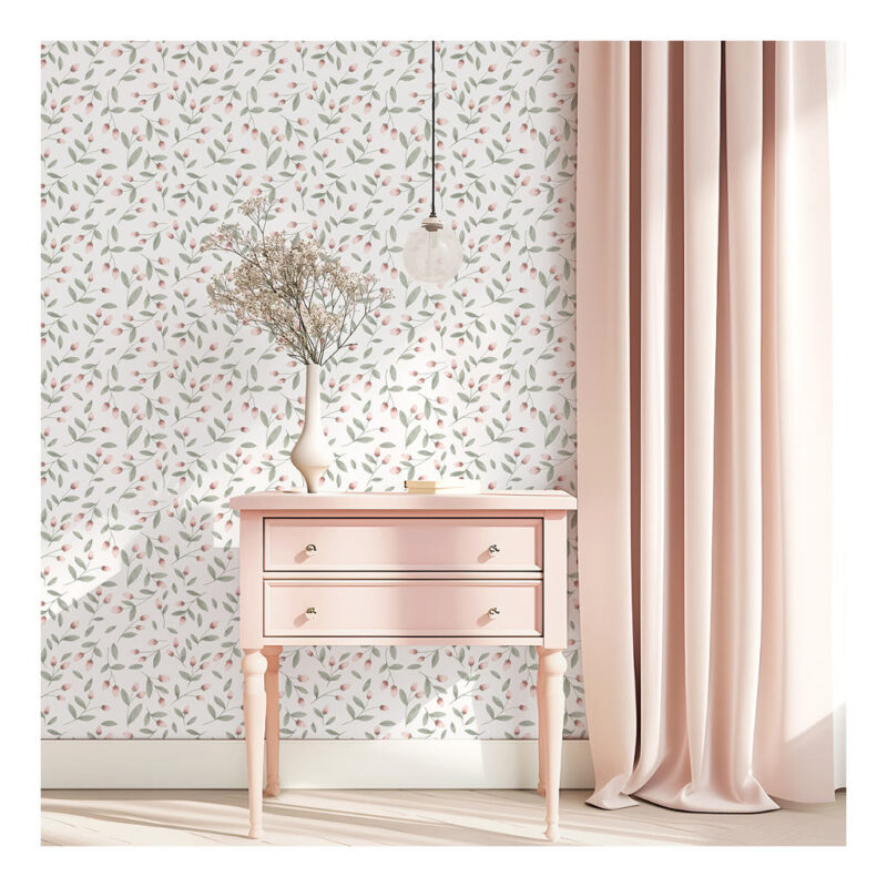 Bloemknoppen Behang | Eden | Lilipinso