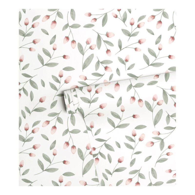 Bloemknoppen Behang | Eden | Lilipinso