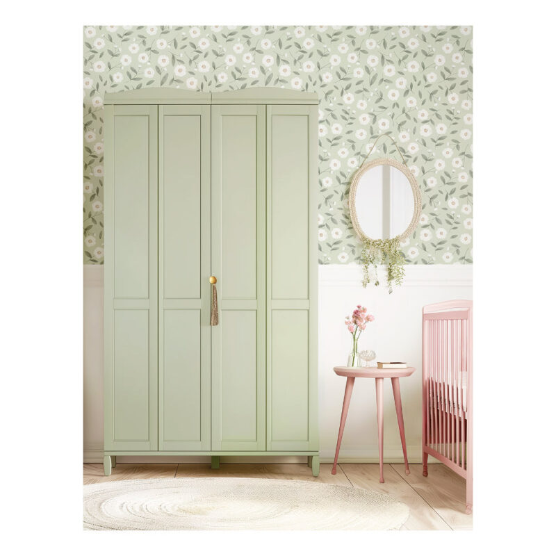 Glitter En Rozenknoppen Behang | Eden | Lilipinso