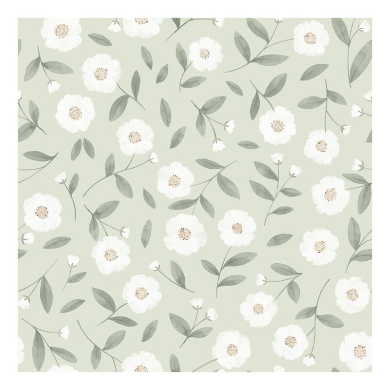 Glitter En Rozenknoppen Behang | Eden | Lilipinso