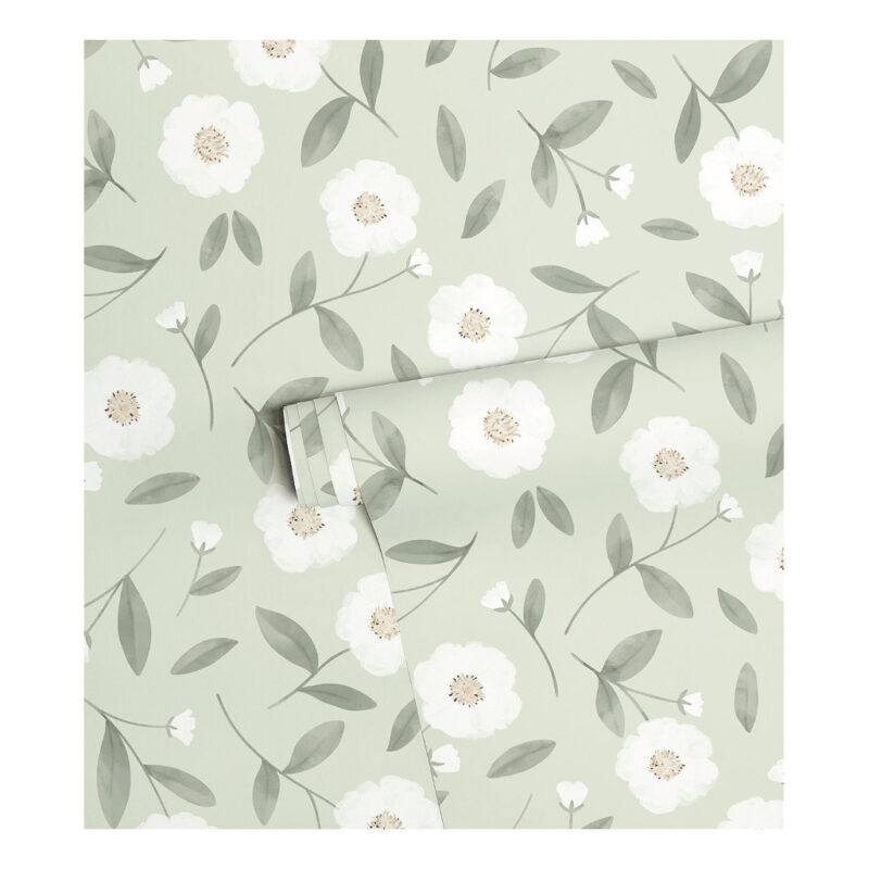 Glitter En Rozenknoppen Behang | Eden | Lilipinso
