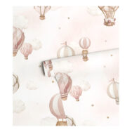 Heteluchtballonnen Roze Behang | Selene | Lilipinso