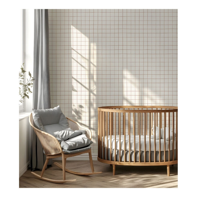 Karamel Raster Behang | Minima | Lilipinso