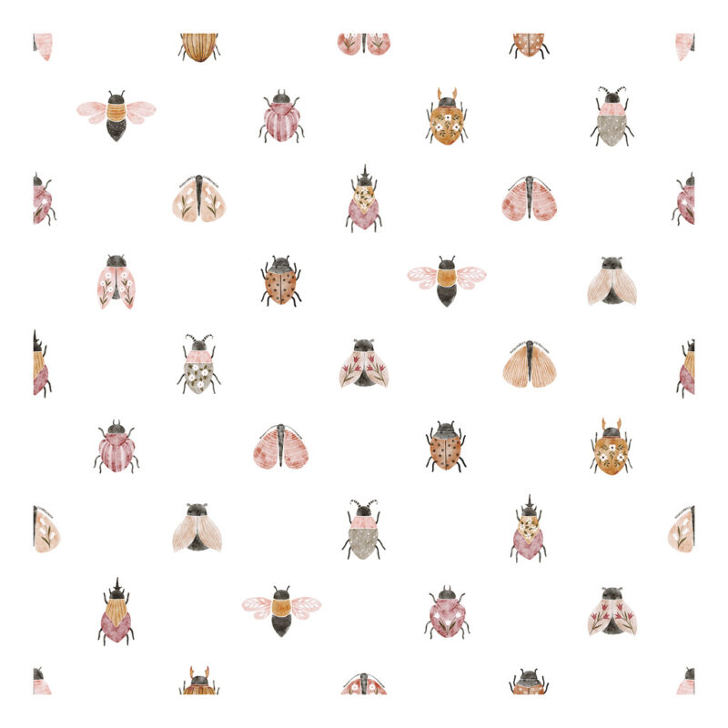 Mooie Insecten Behang | Lieveheersbeestje | Lilipinso
