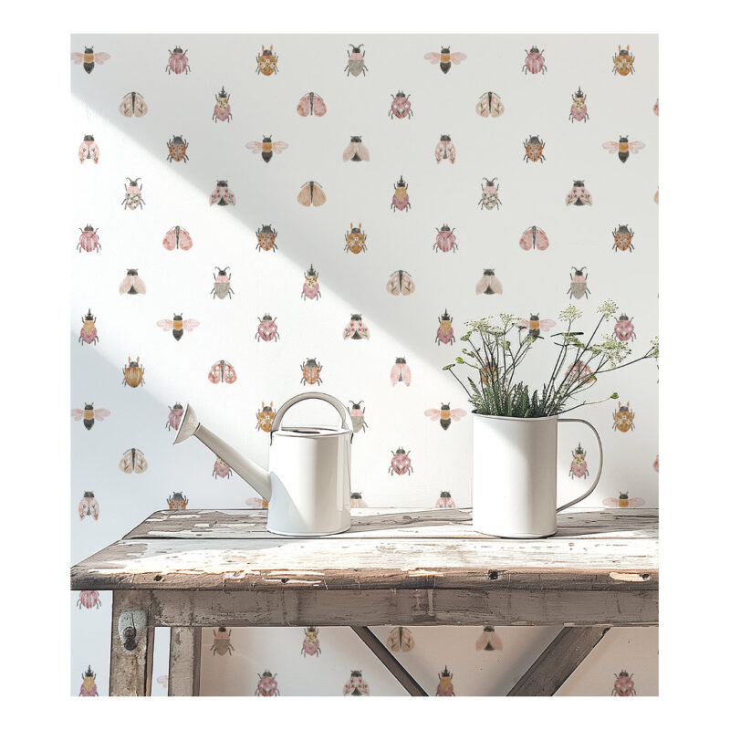 Mooie Insecten Behang | Lieveheersbeestje | Lilipinso