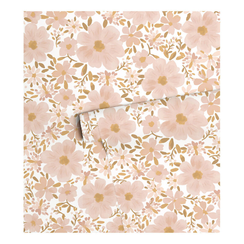 Bloemen Witte Achtergrond Behang | Eleonore | Lilipinso