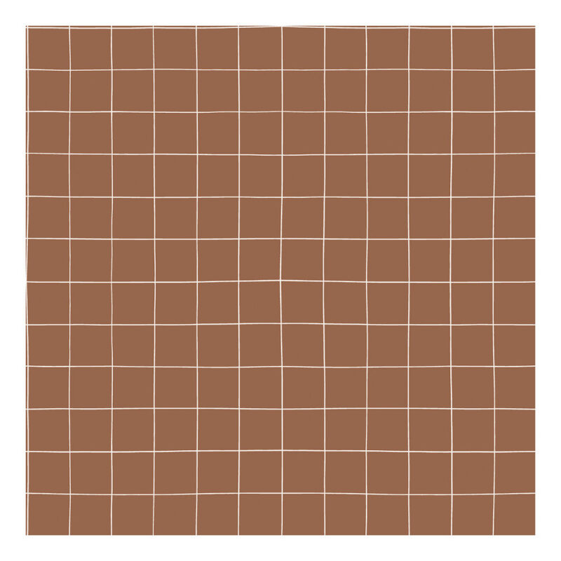Sienna Raster Grid Behang | Minima | Lilipinso