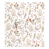 Vlinders En Bloemen Behang | Lieveheersbeestje | Lilipinso